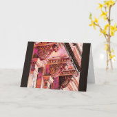 Carte Architecture de Londres (Fleur jaune)