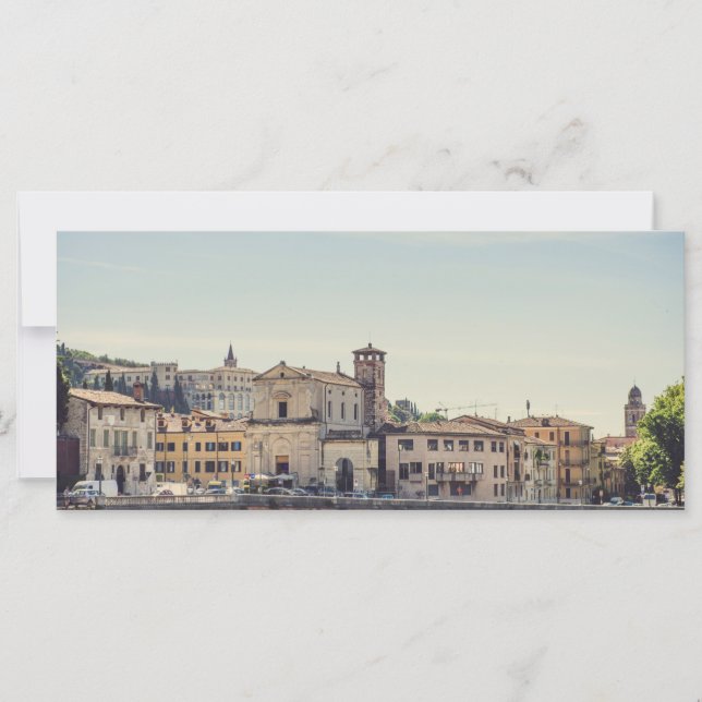 Carte Architecture de Vérone, Italie (Devant)