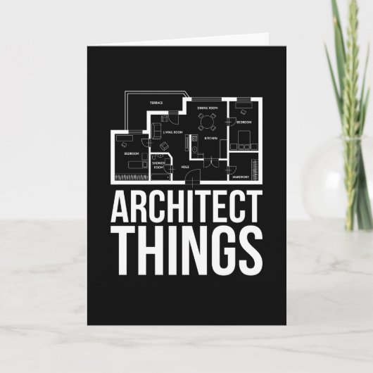 Carte Architecture des objets architectes (Devant)