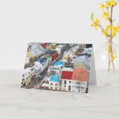 Carte Architecture urbaine islandaise (Fleur jaune)