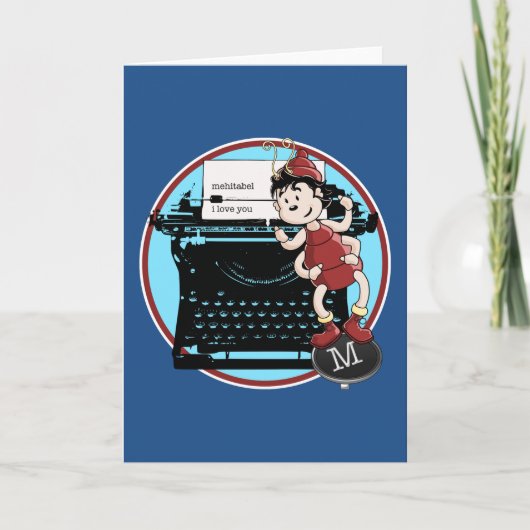 Carte Archy aime Mehitabel (Devant)