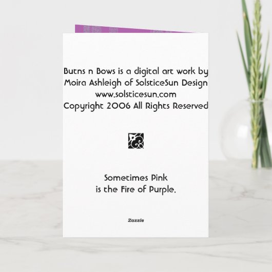 Carte Arcs de Butns n (Dos)