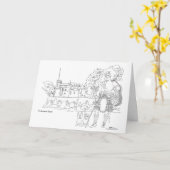 Carte Ardencaple Castle Highlands Cairn Terrier (Fleur jaune)