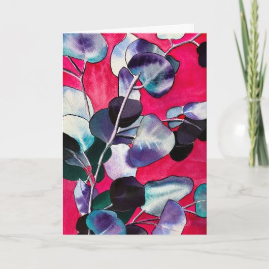 Carte Ardoise feuille gomme (Devant)