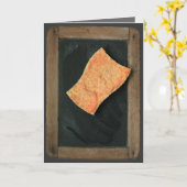 Carte Ardoise Passer l'éponge Que les bygones soient oub (Fleur jaune)