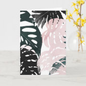 Carte Arêtes de palme Paradise (Fleur jaune)