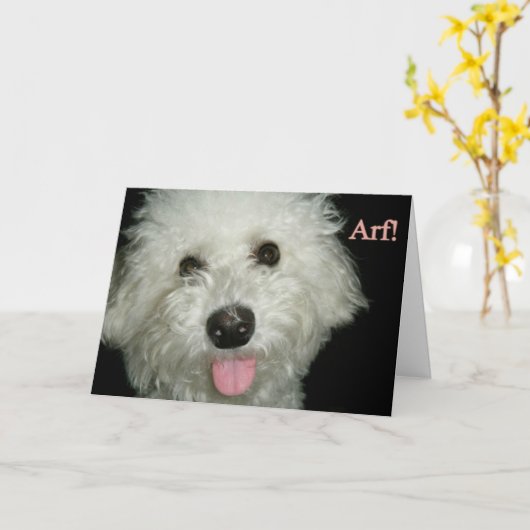 CARTE ARF ! ! (Fleur jaune)