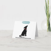 Carte Arf Bark Woof (Dos)