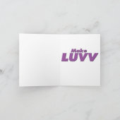 Carte Argent et Luvv (Intérieur)