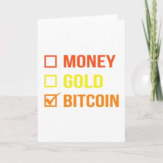Carte Argent, or ou Bitcoin (Devant)