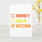 Carte Argent, or ou Bitcoin (Fleur jaune)