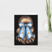 Carte Argentina Pride Argentinian Flag (Devant)