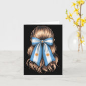 Carte Argentina Pride Argentinian Flag  (Fleur jaune)