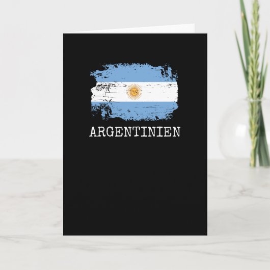 Carte Argentine (Devant)
