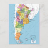 Carte Argentine (Devant)
