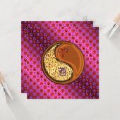 Carte Aries & Wood Rooster (Devant/Arrière en situation)