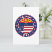 Carte Arizona (Debout devant)