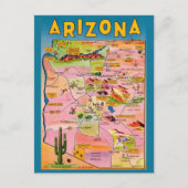 Carte Arizona (Devant)