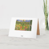 Carte Arizona Desert Art (Dos)