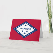 Carte Arkansan Flag, Flag of Arkansas (Devant)