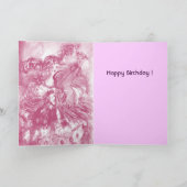 Carte ARLECCHINA VIOLINIST / Joyeux anniversaire vénitie (Intérieur)