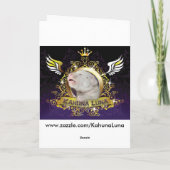 Carte Arlington National Cemeemetery, drapeau américain (Dos)