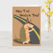 Carte Armadillo (Fleur jaune)