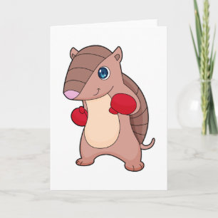 Carte Armadillo Boxer Gants de boxe