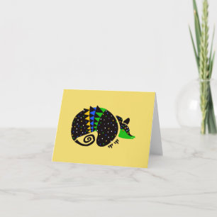 Carte ARMADILLO - Graphique animal en voie de disparitio