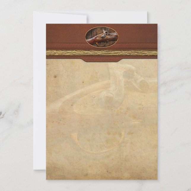 Carte Arme - Musket - Londres Armory (Devant)