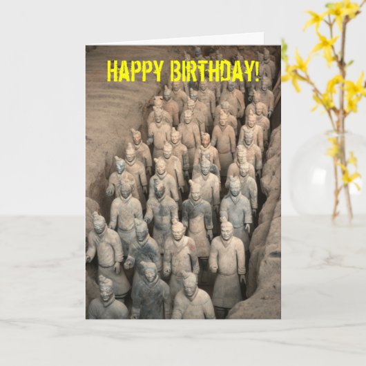 Carte Armée de terre (Fleur jaune)