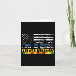 Carte Armée des États-Unis Vietnam Vétérinaire américain