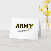 CARTE ARMÉE RETIRÉE (Fleur jaune)