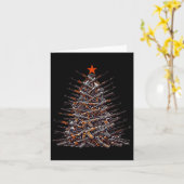 Carte Armes De Noël Arbre Drôle Noël 2024 Cadeaux Pour A (Fleur jaune)