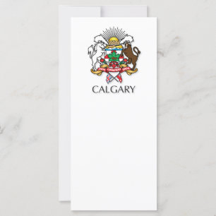 Carte Armoiries de Calgary