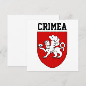 Carte Armoiries de Crimée (Devant / Derrière)
