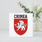 Carte Armoiries de Crimée (Debout devant)