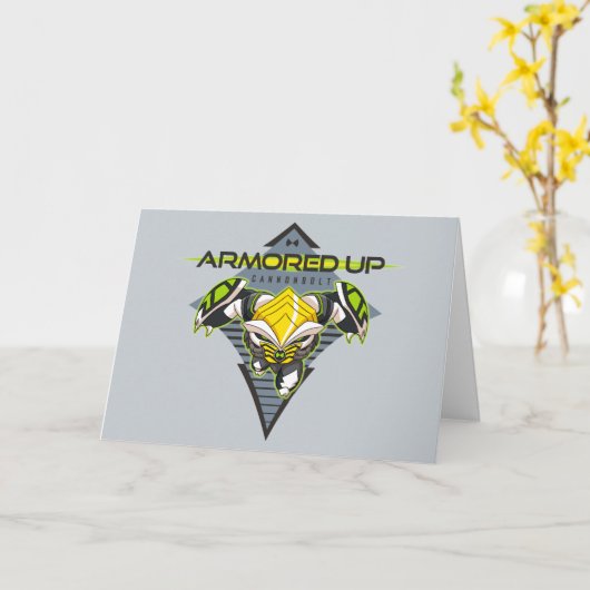 Carte Armored Up - Cannonbolt Omni-Kix (Fleur jaune)