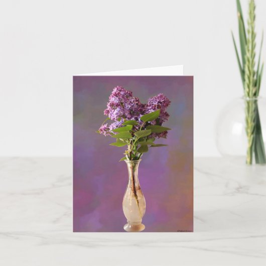 Carte Arôme de printemps (Devant)