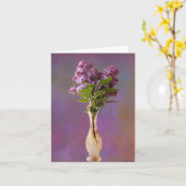 Carte Arôme de printemps (Fleur jaune)