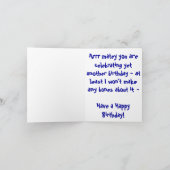 Carte Arr matey, Joyeux anniversaire (Intérieur)