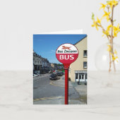 Carte Arrêt de bus, Irlande (Fleur jaune)