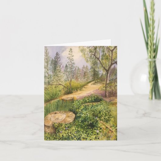 Carte Arrêté au lac Bass (Devant)