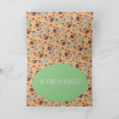 Carte Arrêter et sentir les fraises Autosoins de l'escar (Intérieur)