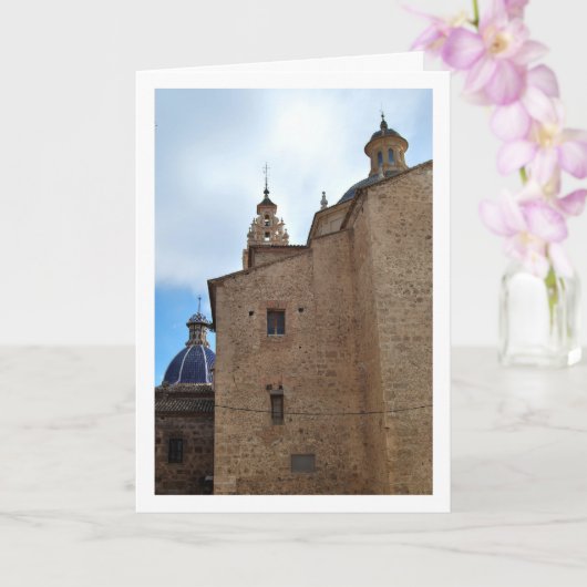 Carte Arrière de l'église Notre-Dame-des-Anges, Valence (Orchidée)