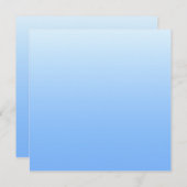 Carte Arrière - plan bleu pâle (Devant / Derrière)