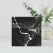 Carte Arrière - plan de fumée B&W (Debout devant)