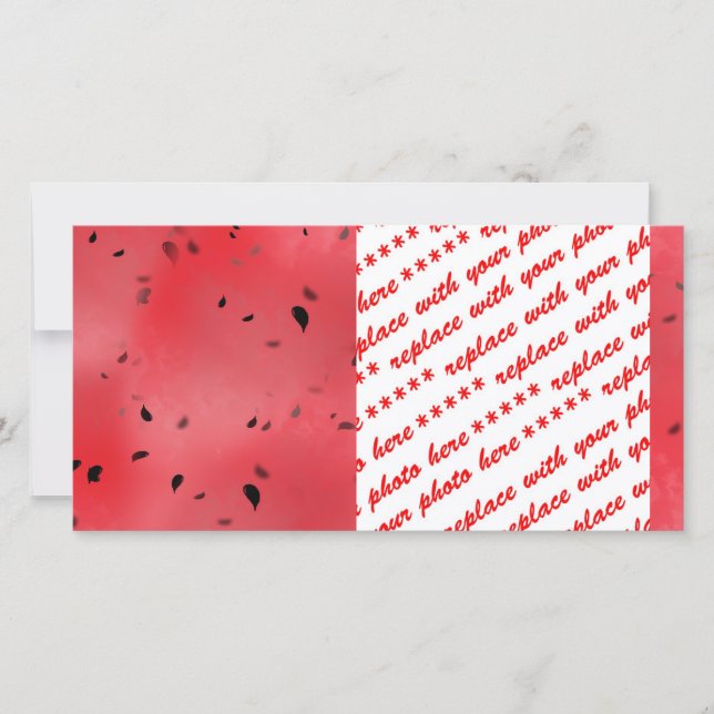 Carte Arrière - plan de texture de pastèque (Devant)