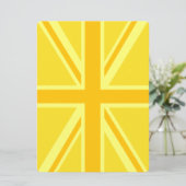 Carte Arrière - plan du drapeau britannique Union Jack j (Debout devant)