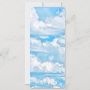 Carte Arrière - plan Festive Happy Sunny Nuages